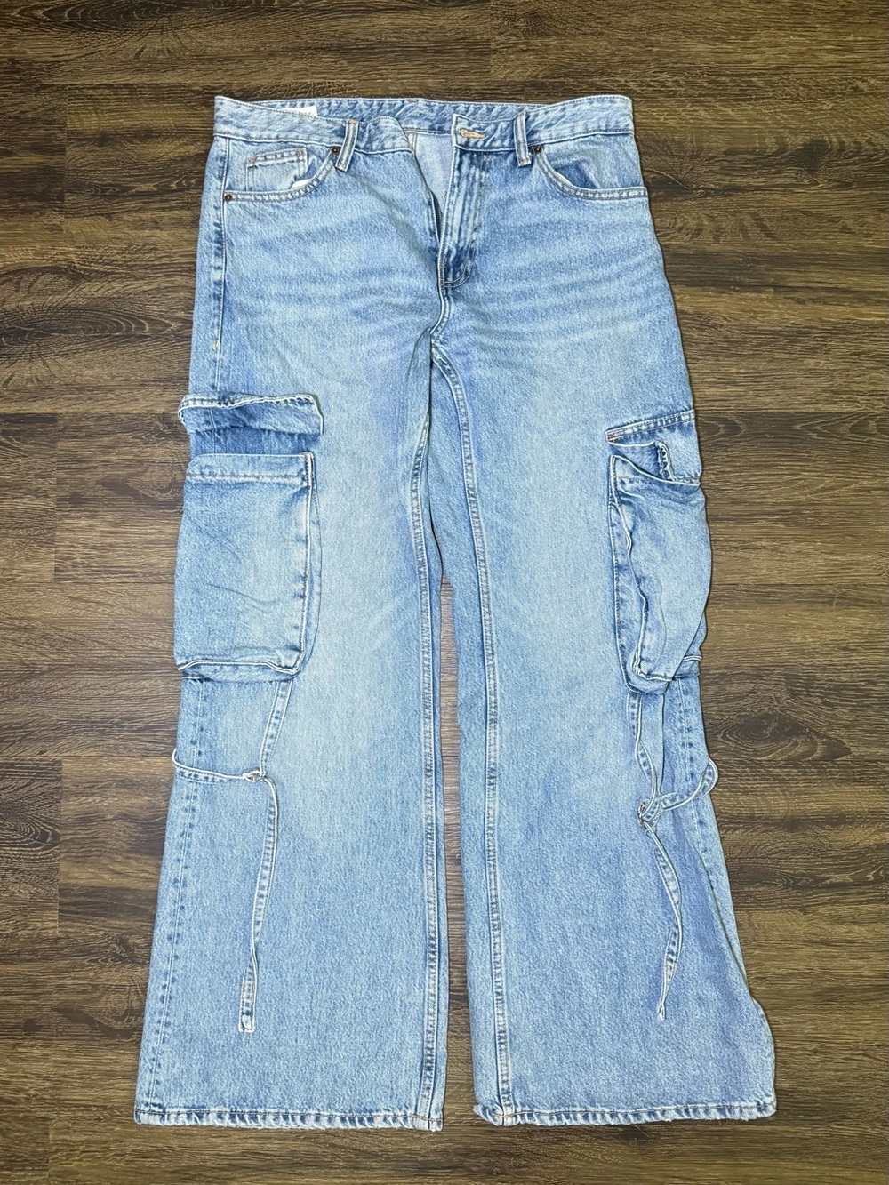 Zara Cargo Jeans